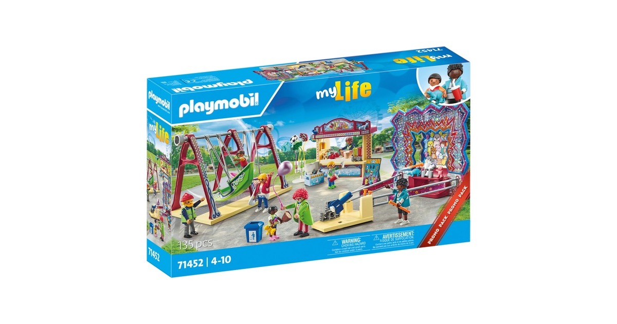 PLAYMOBIL 71452 City Life Freizeitpark, Konstruktionsspielzeug