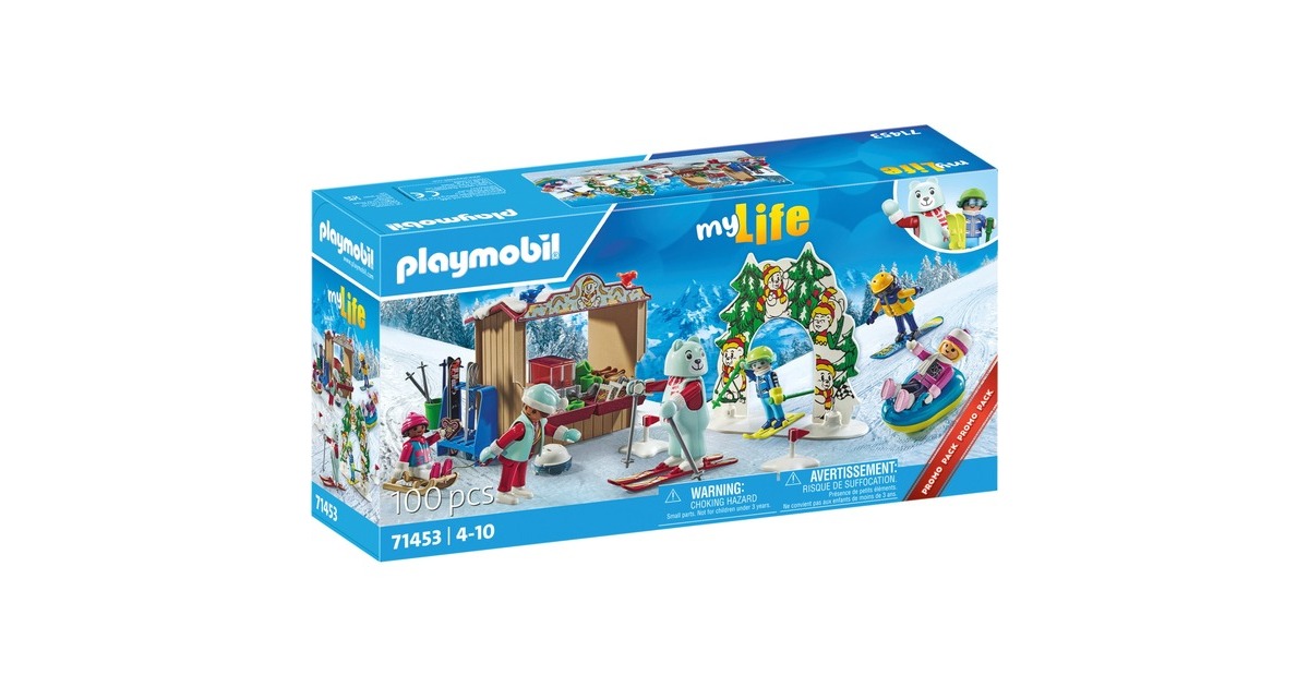 PLAYMOBIL 71453 City Life Skiwelt, Konstruktionsspielzeug