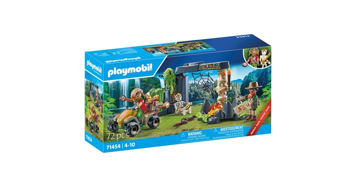 PLAYMOBIL 71454 Sports & Action Schatzsuche im Dschungel, Konstruktionsspielzeug