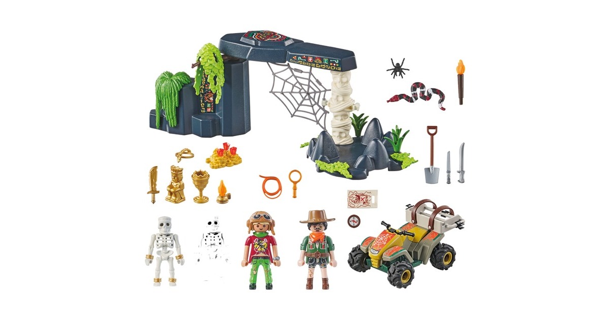 PLAYMOBIL 71454 Sports & Action Schatzsuche im Dschungel, Konstruktionsspielzeug