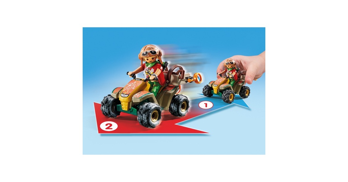 PLAYMOBIL 71454 Sports & Action Schatzsuche im Dschungel, Konstruktionsspielzeug