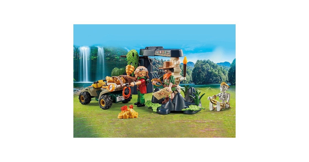 PLAYMOBIL 71454 Sports & Action Schatzsuche im Dschungel, Konstruktionsspielzeug