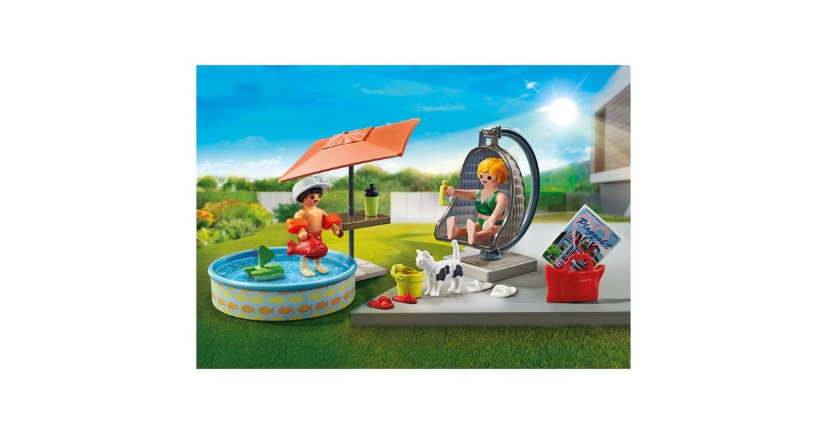 PLAYMOBIL 71476 City Life Starter Pack Planschspaß zu Hause, Konstruktionsspielzeug