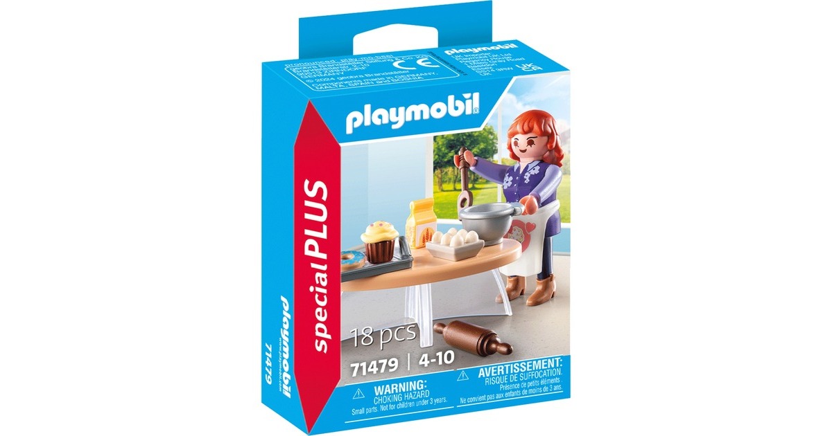 PLAYMOBIL 71479 specialPLUS Konditorin, Konstruktionsspielzeug