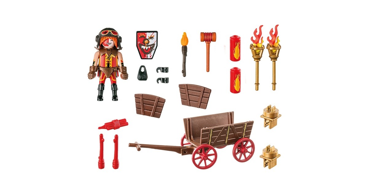 PLAYMOBIL 71486 Novelmore Kahbooms Rennwagen, Konstruktionsspielzeug