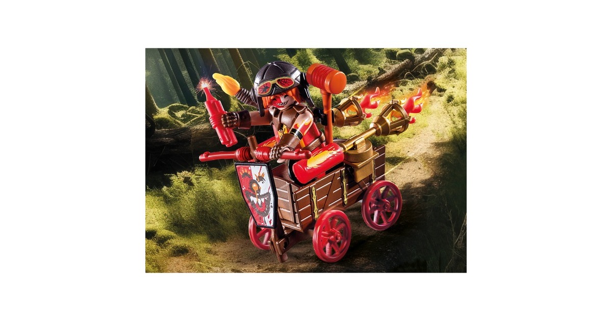 PLAYMOBIL 71486 Novelmore Kahbooms Rennwagen, Konstruktionsspielzeug