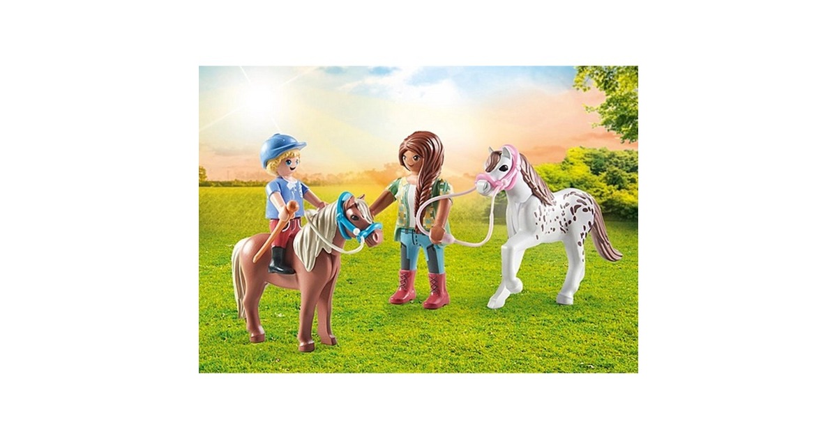 PLAYMOBIL 71494 Horses of Waterfall Reitstall, Konstruktionsspielzeug