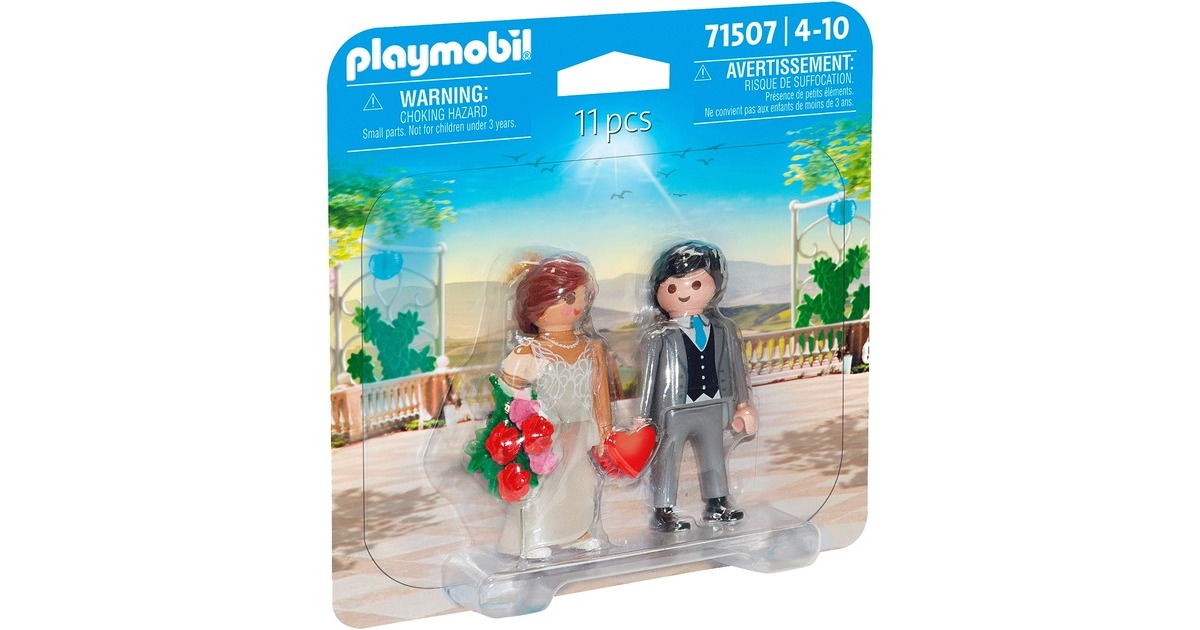 PLAYMOBIL 71507 DuoPack Hochzeitspaar, Konstruktionsspielzeug