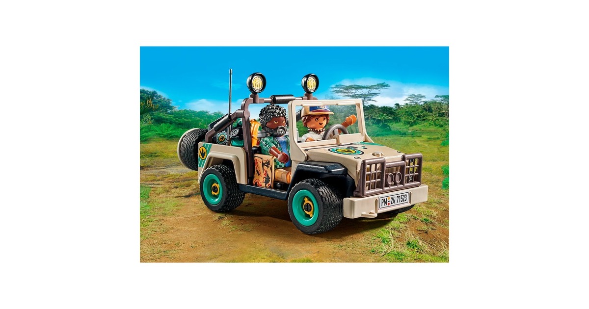 PLAYMOBIL 71523 Dinos Forschungscamp mit Dinos, Konstruktionsspielzeug