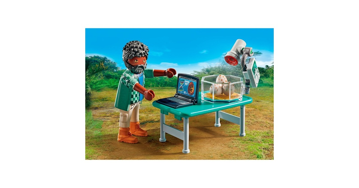 PLAYMOBIL 71523 Dinos Forschungscamp mit Dinos, Konstruktionsspielzeug