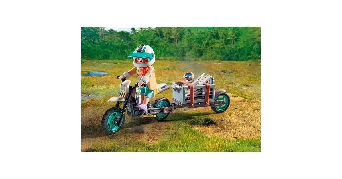 PLAYMOBIL 71524 Dinos T-Rex-Spurensuche, Konstruktionsspielzeug