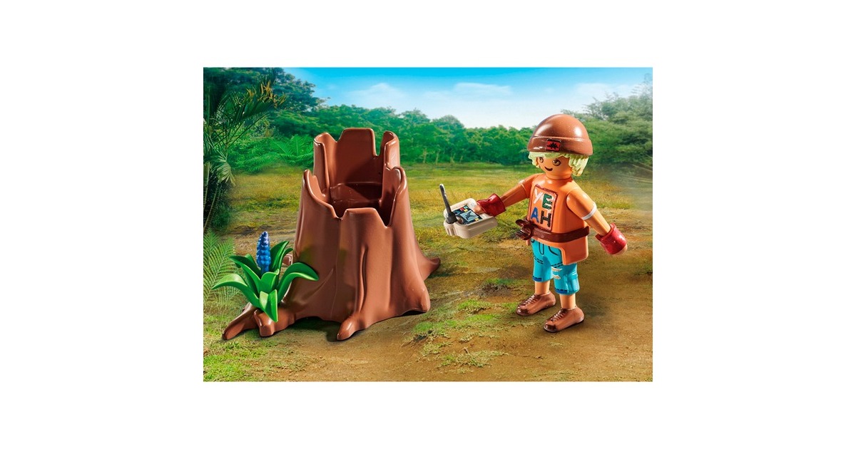 PLAYMOBIL 71525 Dinos Beobachtungsstation für Dimorphodon, Konstruktionsspielzeug