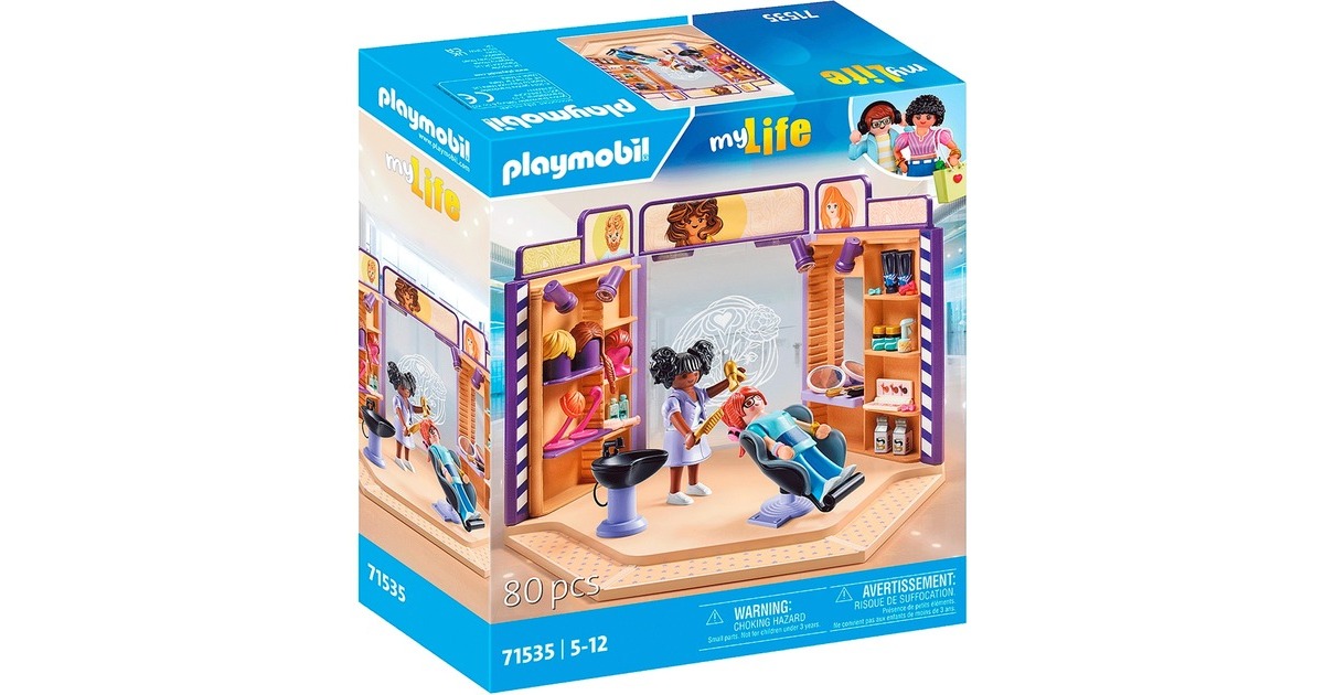 PLAYMOBIL 71535 myLife Friseursalon, Konstruktionsspielzeug PLAYMOBIL 71535 myLife Friseursalon, Konstruktionsspielzeug