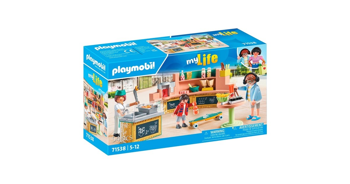 PLAYMOBIL 71538 myLife Food Lounge, Konstruktionsspielzeug PLAYMOBIL 71538 myLife Food Lounge, Konstruktionsspielzeug