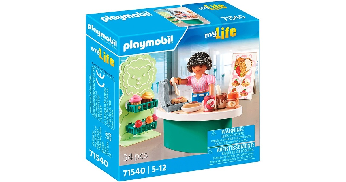 PLAYMOBIL 71540 myLife Süßigkeitenstand, Konstruktionsspielzeug PLAYMOBIL 71540 myLife Süßigkeitenstand, Konstruktionsspielzeug