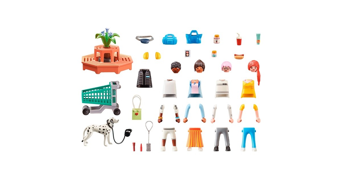 PLAYMOBIL 71541 My Figures: Shopping, Konstruktionsspielzeug