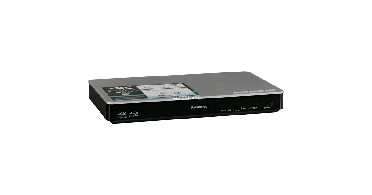 Panasonic DMP-BDT185EG, Blu-ray-Player(silber) Panasonic DMP-BDT185EG, Blu-ray-Player(silber)