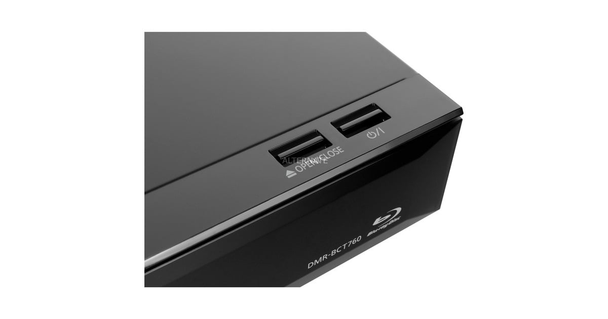 Panasonic DMR-BCT760AG, Blu-ray-Rekorder(schwarz, 500 GB, WLAN, UltraHD/4K, Outlet)