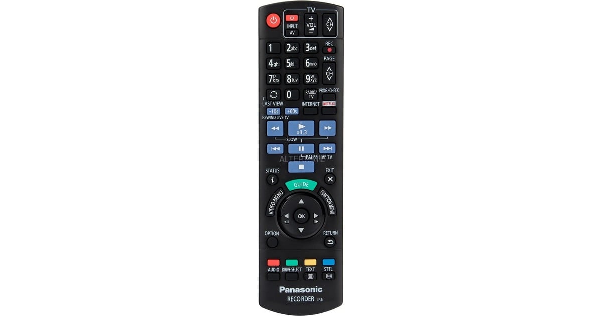 Panasonic DMR-BCT760AG, Blu-ray-Rekorder(schwarz, 500 GB, WLAN, UltraHD/4K, Outlet)
