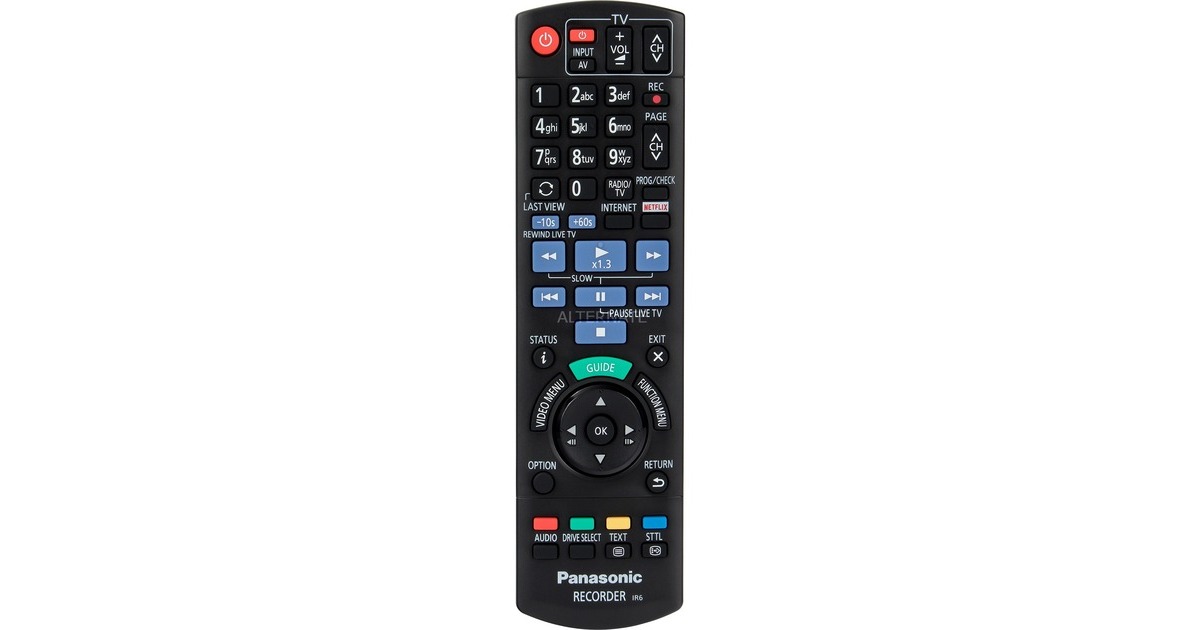 Panasonic DMR-BST760AG, Blu-ray-Rekorder(schwarz, 500 GB, WLAN, UltraHD/4K)