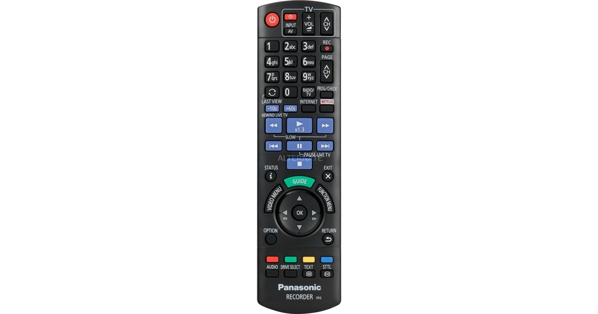 Panasonic DMR-UBC90, Blu-ray-Rekorder(schwarz, 2000 GB HDD, UltraHD/4K, DVB-T2)