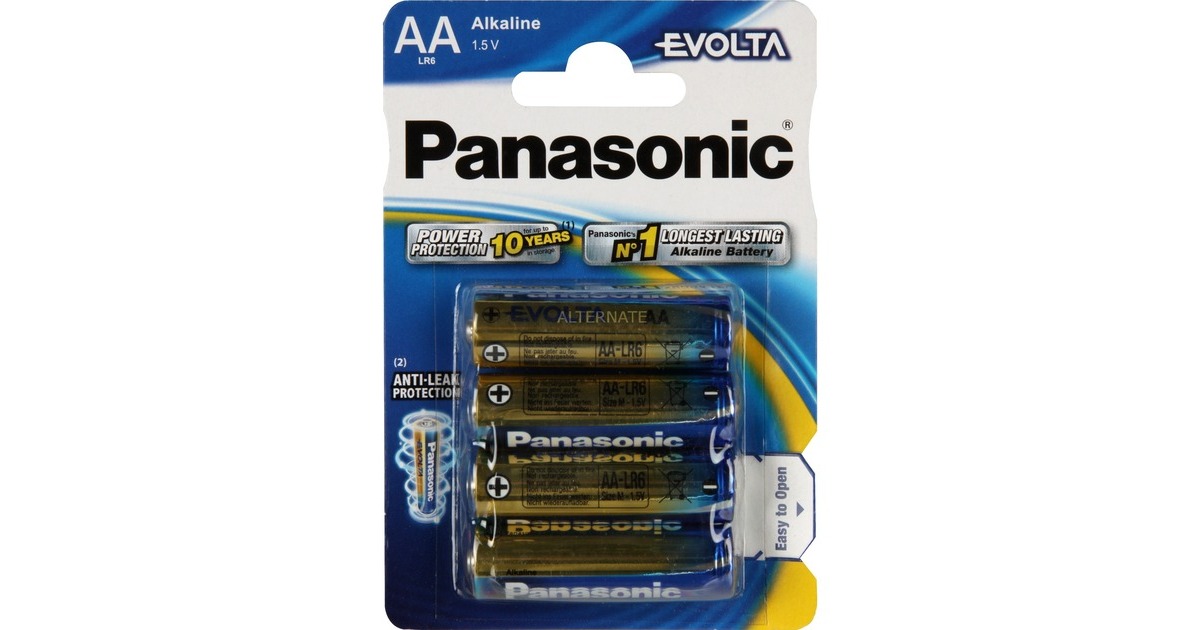 Panasonic EVOLTA Platinum LR6EGE/4BP, Batterie(silber)