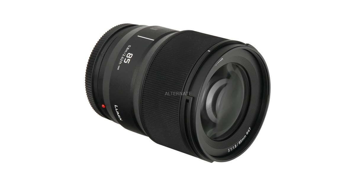 Panasonic LUMIX S 85mm F1.8, Objektiv(schwarz)