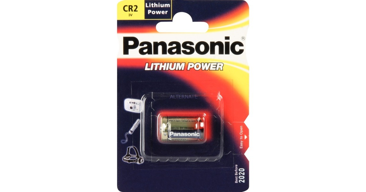 Panasonic Photo Lithium CR-2L/1BP, Batterie(grau)