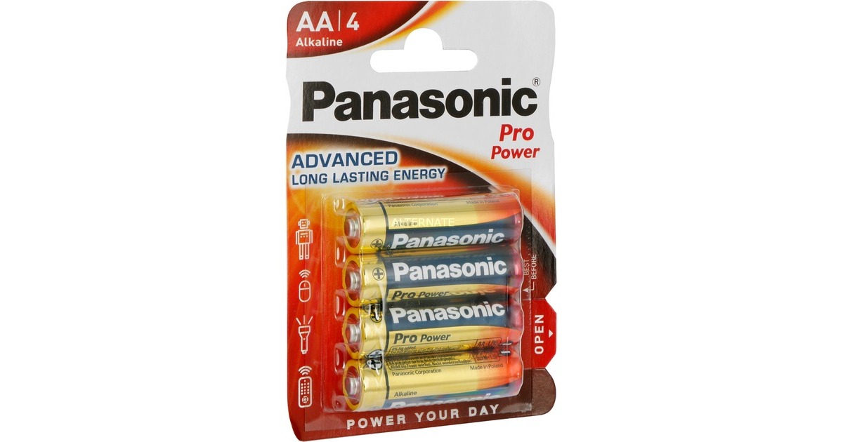 Panasonic Pro Power AA, Batterie(4 Stück, AA)