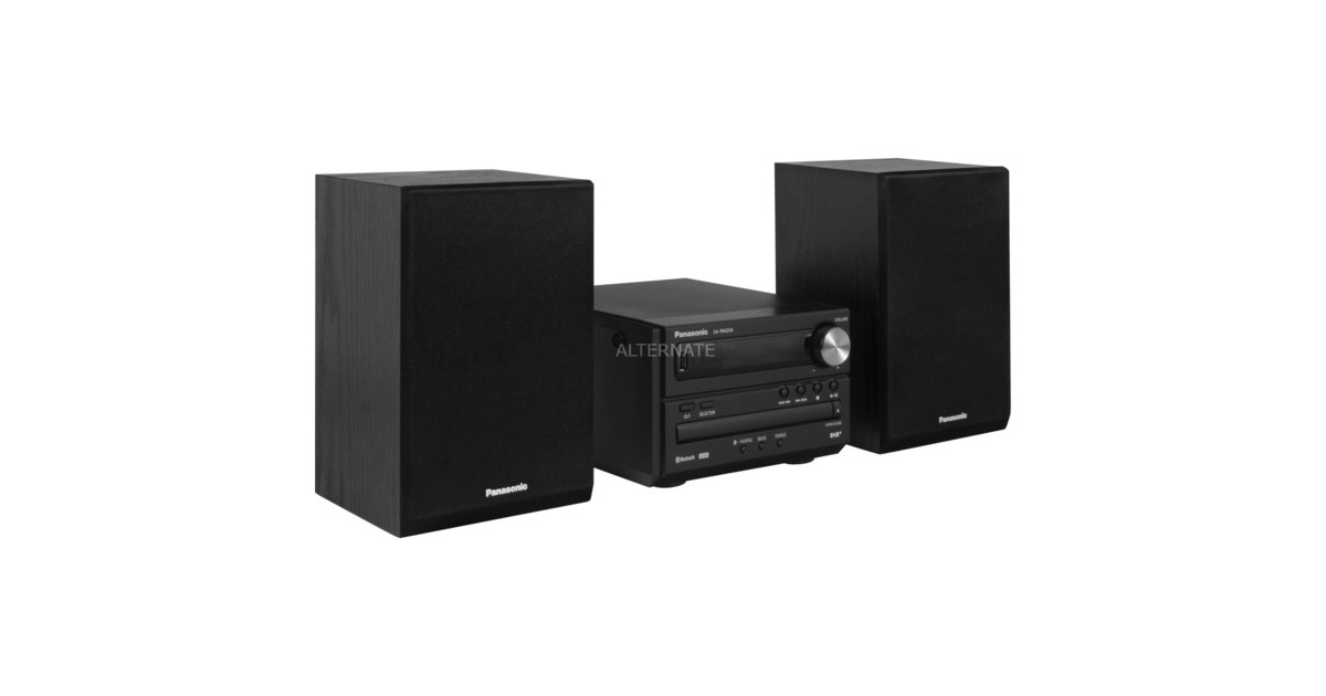Panasonic SC-PM254EG-K, Kompaktanlage(schwarz, Bluetooth, Radio, Klinke) Panasonic SC-PM254EG-K, Kompaktanlage(schwarz, Bluetooth, Radio, Klinke)