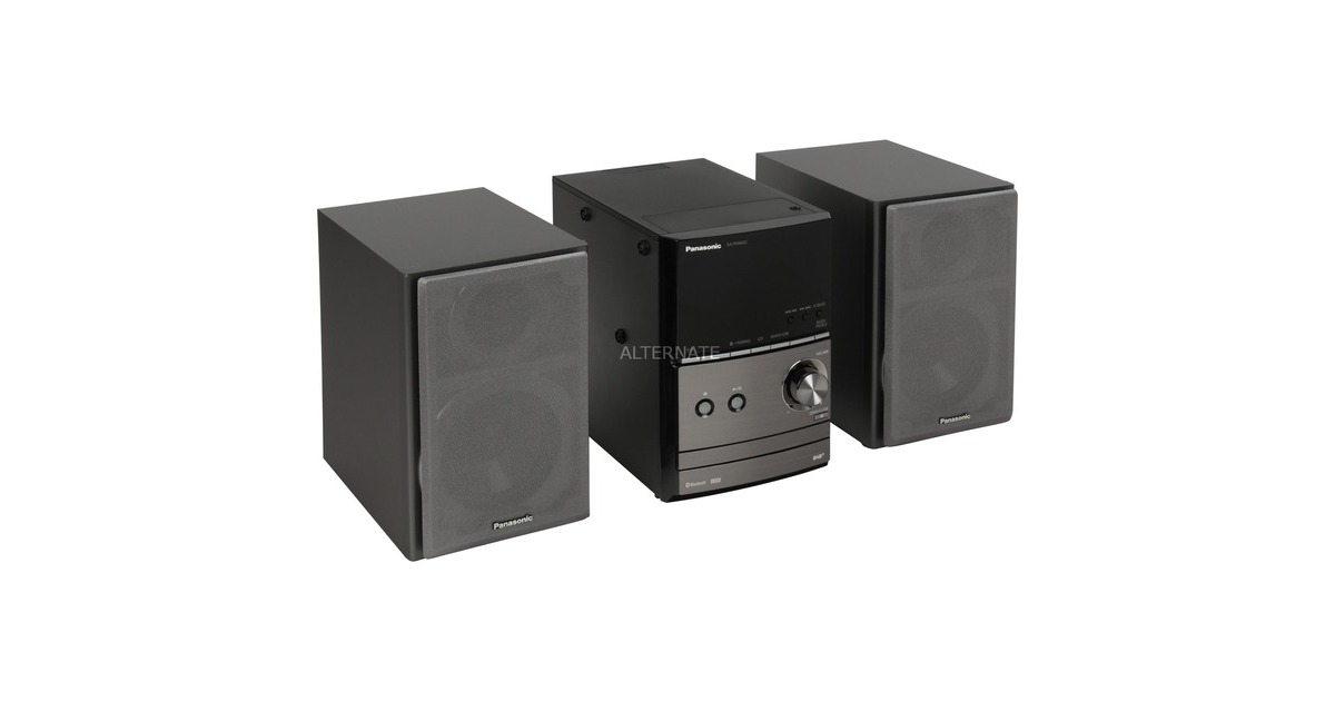 Panasonic SC-PM602EG-S, Kompaktanlage(silber, Bluetooth, CD, Radio, Outlet) Panasonic SC-PM602EG-S, Kompaktanlage(silber, Bluetooth, CD, Radio, Outlet)