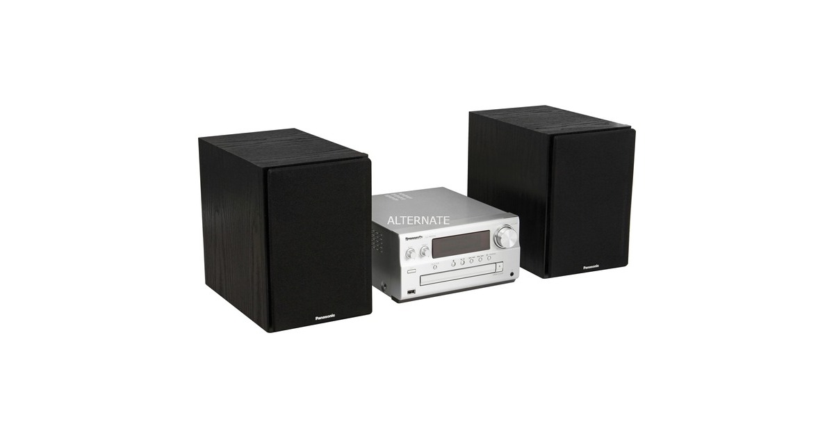 Panasonic SC-PMX94EG-S, Kompaktanlage(silber, Bluetooth, Radio, CD) Panasonic SC-PMX94EG-S, Kompaktanlage(silber, Bluetooth, Radio, CD)