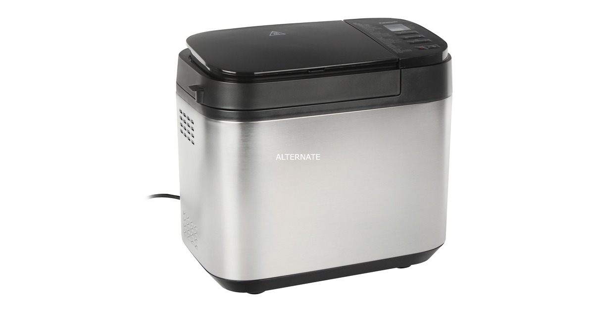 Panasonic SD-YR2550SXE, Brotbackautomat(edelstahl/schwarz, mit Hefe- und Rosinen-Nussverteiler)