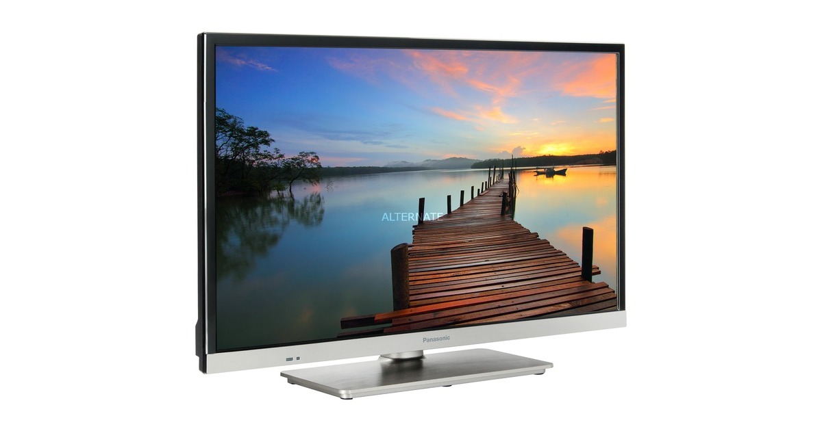 Panasonic TX-24JSW354, LED-Fernseher(60 cm (24 Zoll), silber, WXGA, Triple Tuner, HDR)