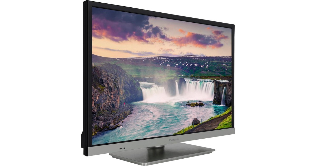 Panasonic TX-24MS350E, LED-Fernseher(60 cm (24 Zoll), schwarz/silber, WXGA, Tripple Tuner, WLAN, Smart TV)