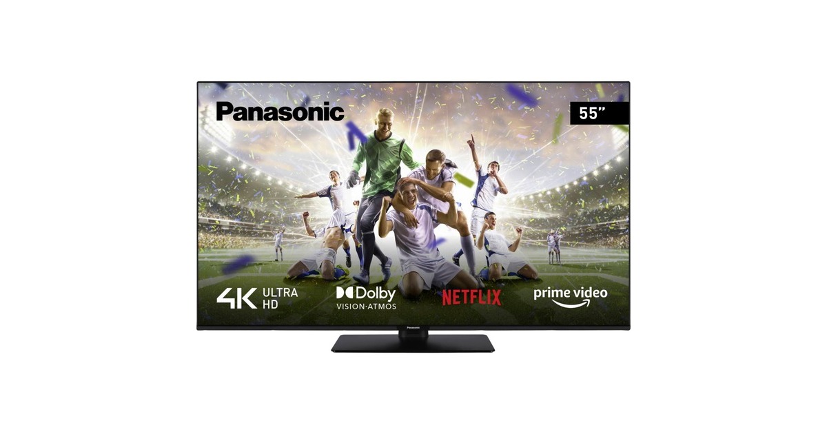 Panasonic TX-55MX600E, LED-Fernseher(139 cm (55 Zoll), schwarz, UltraHD/4K, Triple Tuner, SmartTV)