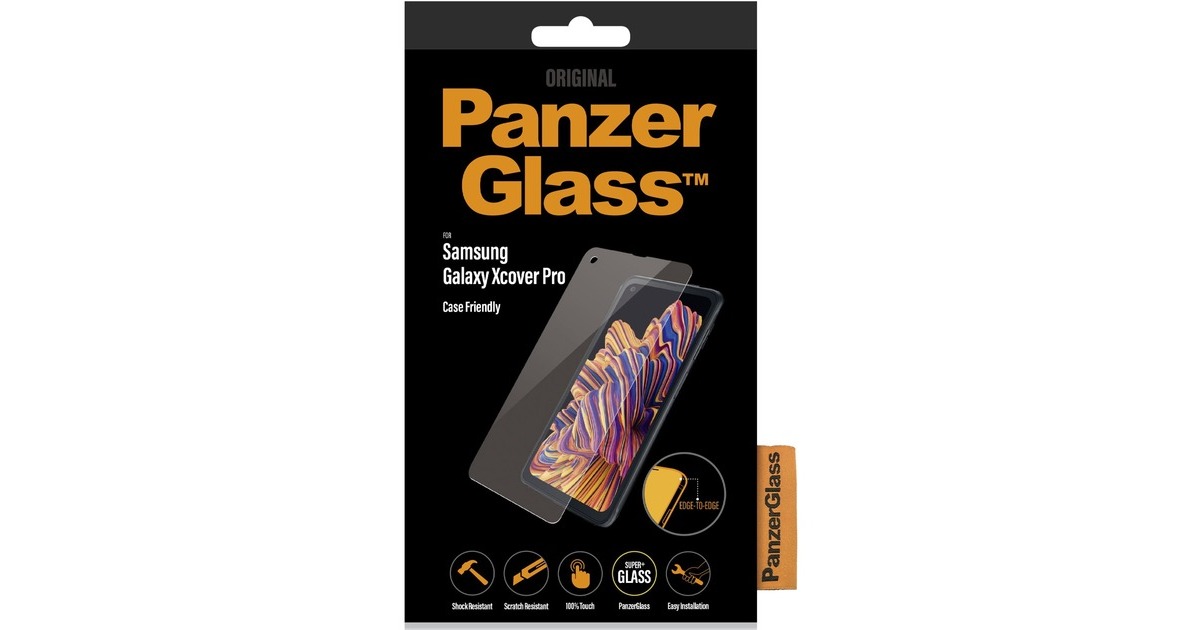 PanzerGlass Displayschutz, Schutzfolie(transparent, Samsung Galaxy XCover Pro)