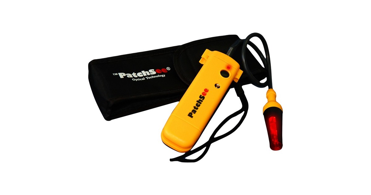 Patchsee PRO-Patchlight RO/PRO-PL, Messgerät(gelb/schwarz, leuchtet rot)