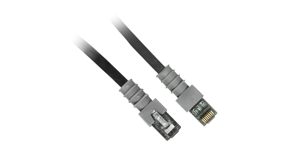 Patchsee Patchkabel RJ45 Cat.6 UTP(schwarz, 1,5 Meter)