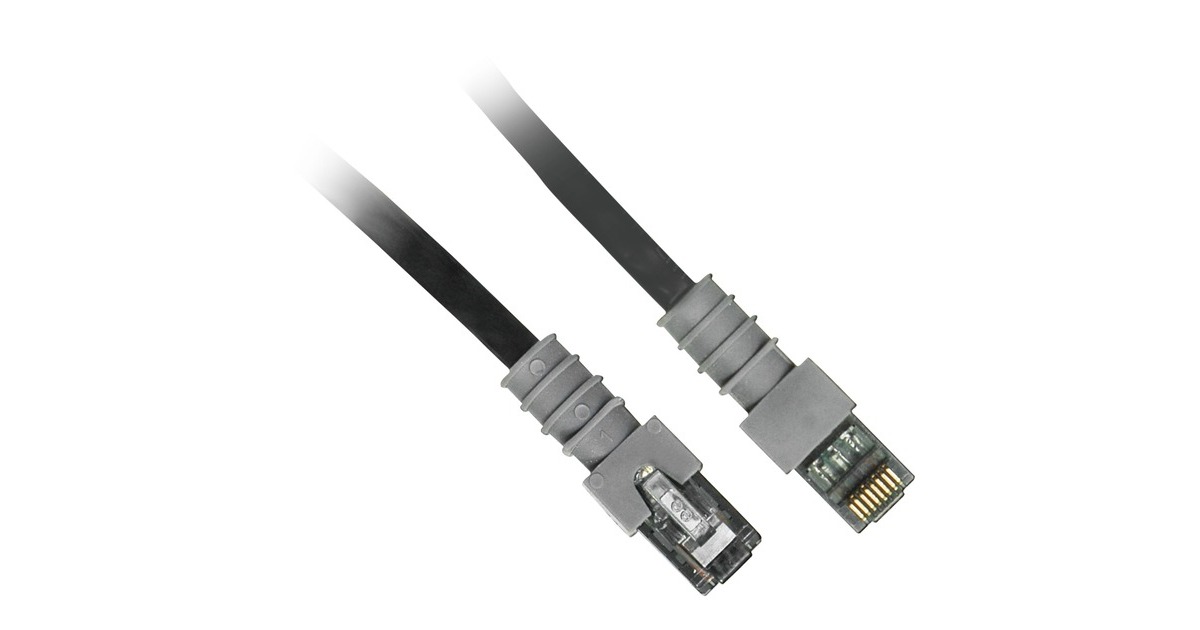 Patchsee Patchkabel RJ45 Cat.6 UTP(schwarz, 2,1 Meter)