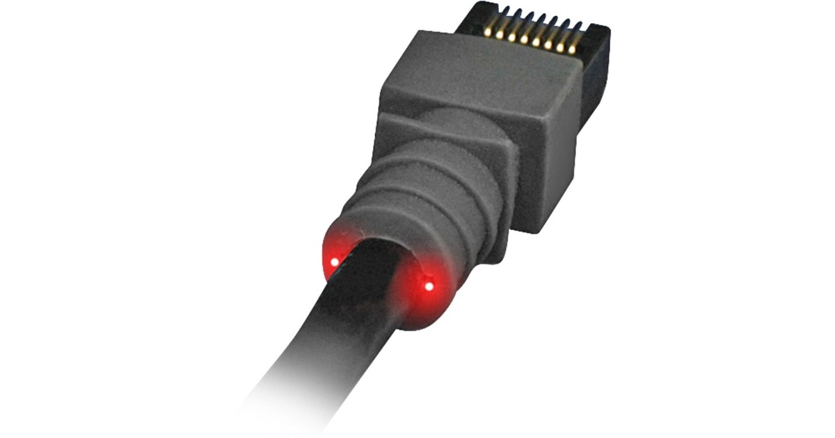 Patchsee Patchkabel RJ45 Cat.6 UTP(schwarz, 6,1 Meter)