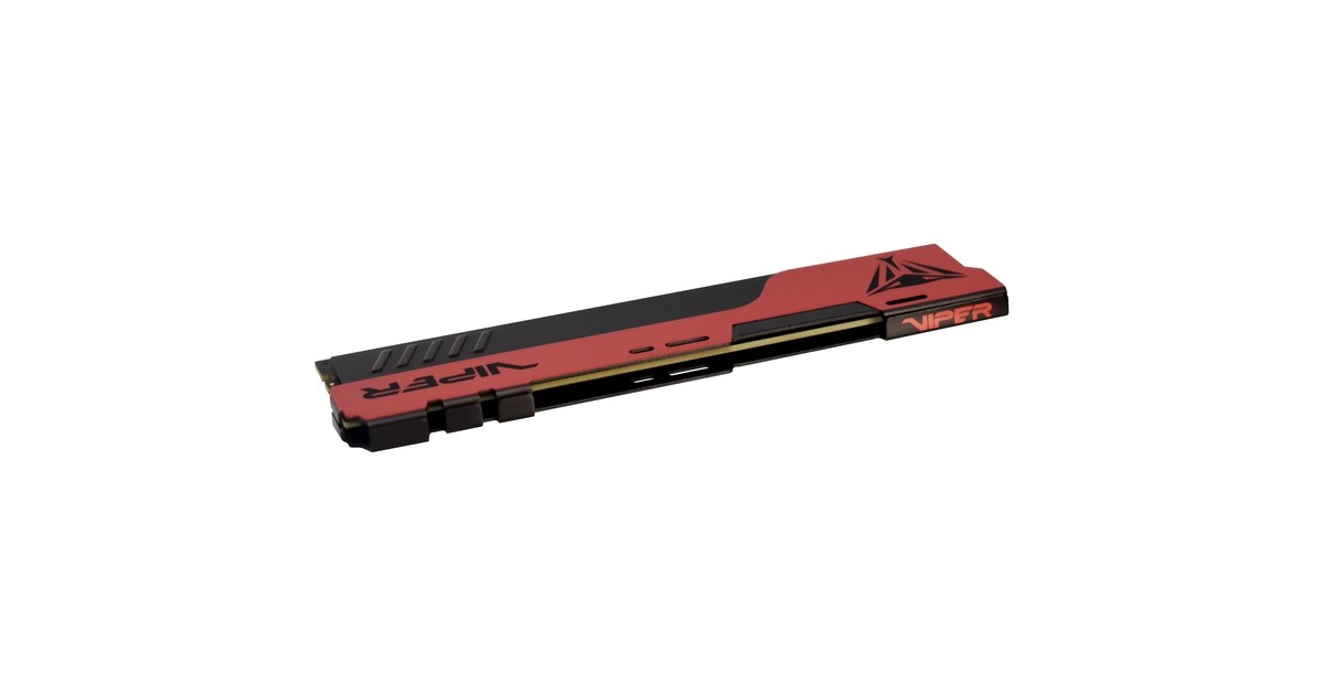 Patriot DIMM 16 GB DDR4-2666, Arbeitsspeicher(rot/schwarz, PVE2416G266C6, Viper Elite II, INTEL XMP)