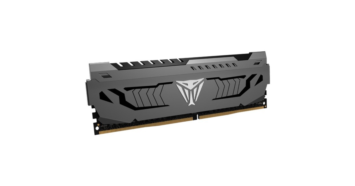 Patriot DIMM 16 GB DDR4-3000, Arbeitsspeicher(grau, PVS416G300C6, Viper Steel, INTEL XMP)