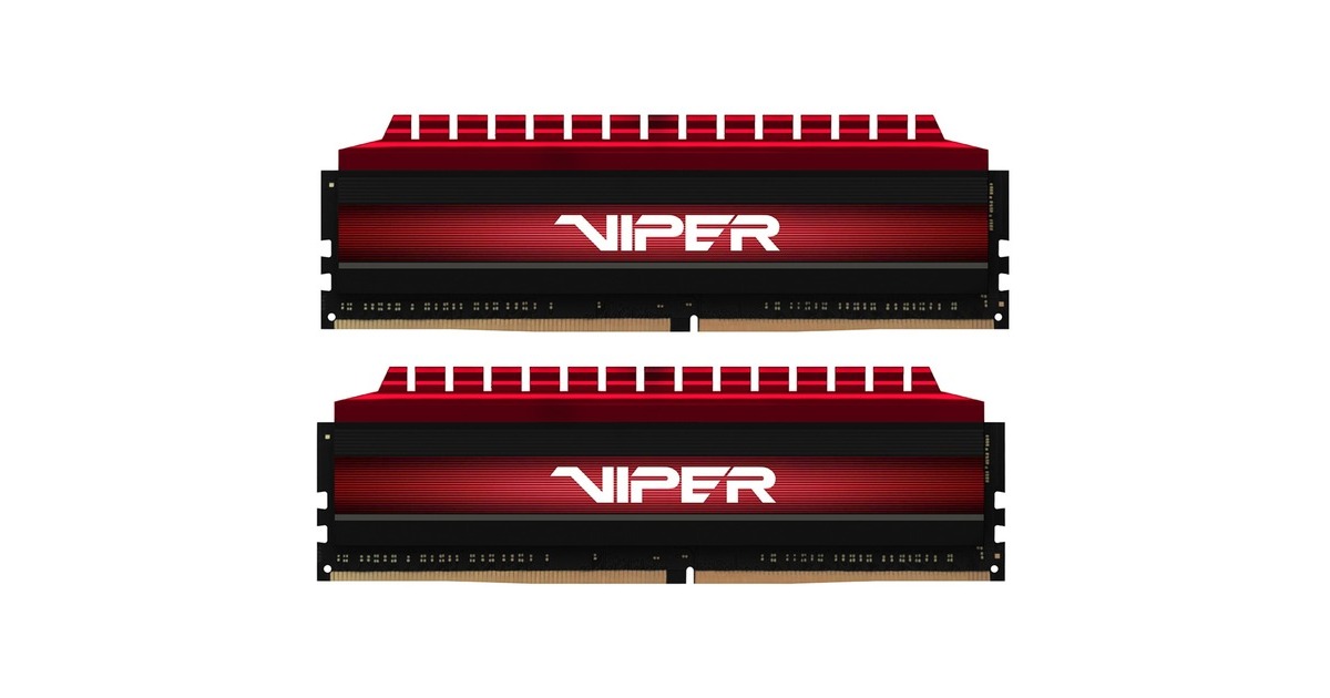 Patriot DIMM 16 GB DDR4-3600 (2x 8 GB) Dual-Kit, Arbeitsspeicher(PV416G360C7K, Viper 4, INTEL XMP, PV416G360C7K, Viper 4)