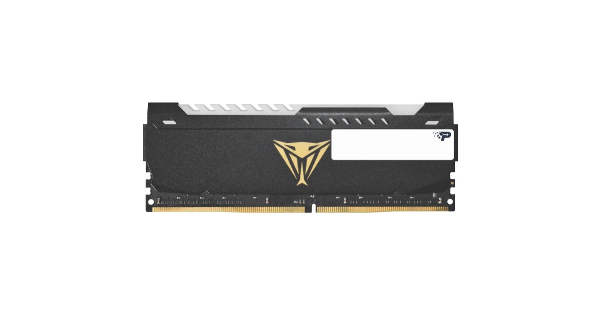 Patriot DIMM 16 GB DDR4-3600, Arbeitsspeicher(schwarz, PVSR416G360C0, Viper Steel RGB, INTEL XMP)