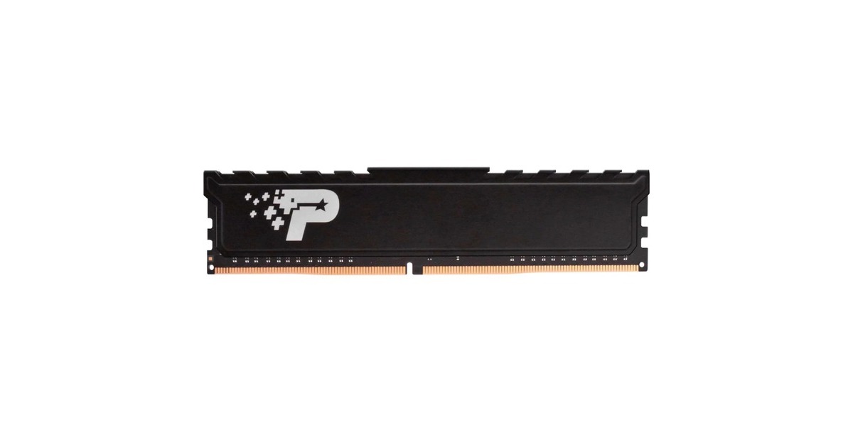 Patriot DIMM 16 GB DDR5-4800, Arbeitsspeicher(schwarz, PSP516G480081H1, Premium Signature)