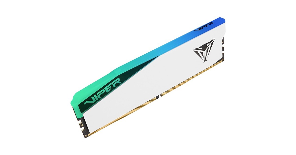 Patriot DIMM 16 GB DDR5-6000, Arbeitsspeicher(weiß, PVER516G60C42W, Elite 5 RGB, INTEL XMP, AMD EXPO) Patriot DIMM 16 GB DDR5-6000, Arbeitsspeicher(weiß, PVER516G60C42W, Elite 5 RGB, INTEL XMP, AMD EXPO)