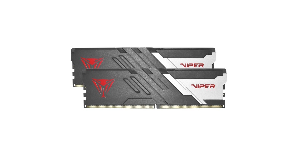 Patriot DIMM 32 GB DDR5-6000 (2x 16 GB) Dual-Kit, Arbeitsspeicher(PVV532G600C36K, Viper Venom, INTEL XMP) Patriot DIMM 32 GB DDR5-6000 (2x 16 GB) Dual-Kit, Arbeitsspeicher(PVV532G600C36K, Viper Venom, INTEL XMP)