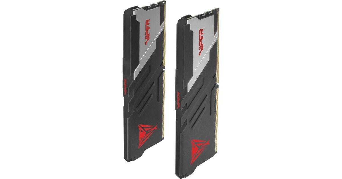 Patriot DIMM 32 GB DDR5-6200 (2x 16 GB) Dual-Kit, Arbeitsspeicher(schwarz, PVV532G620C40K, Viper Venom, INTEL XMP)