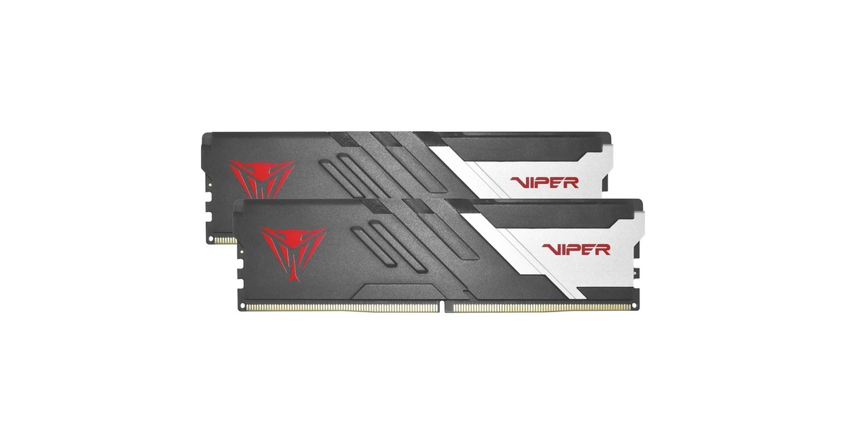 Patriot DIMM 32 GB DDR5-6800 (2x 16 GB) Dual-Kit, Arbeitsspeicher(schwarz, PVV532G680C34K, Viper Venom, INTEL XMP)